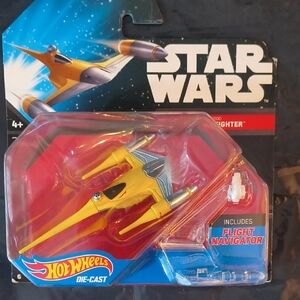Hot Wheels 2014 Star Wars Naboo N-1 Starfighter Brand New Die-Cast